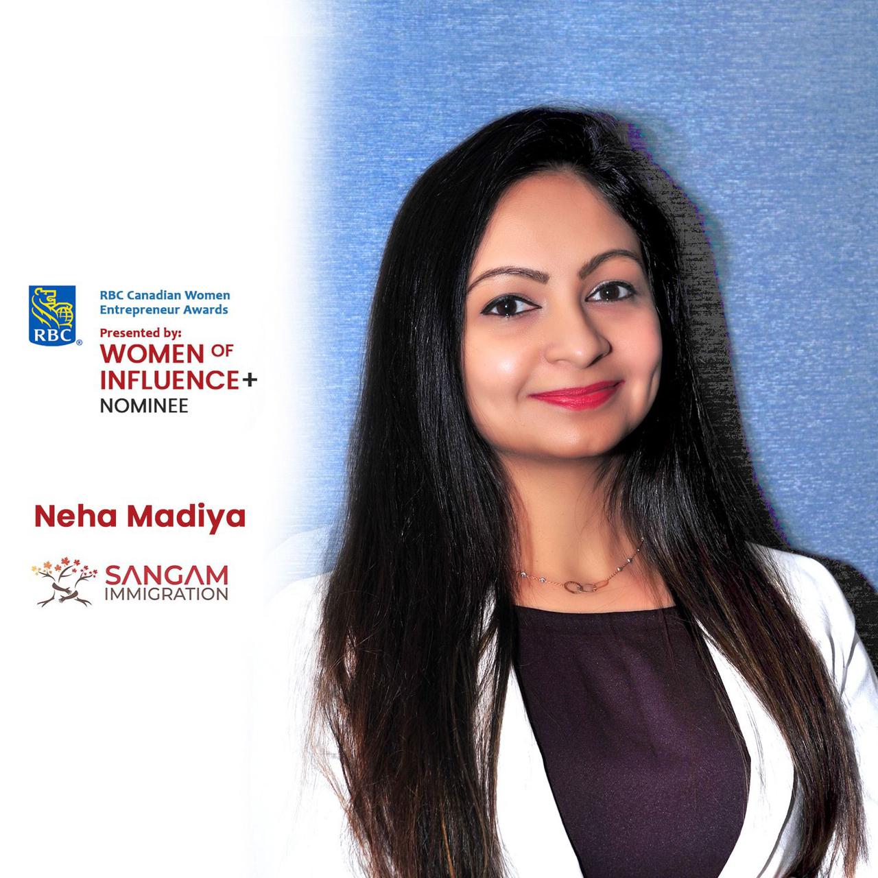 Neha Madiya: RBC Canadian Women Entrepreneur Award Nominee